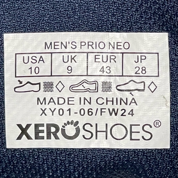 Xero Prio Neo Men's White Sneakers Size 10M - Picture 4 of 16